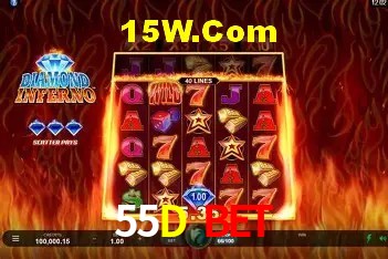 Interface moderna da plataforma 55D Bet